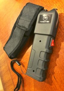 handheld tasers woman